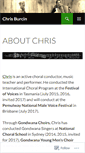 Mobile Screenshot of chrisburcin.com